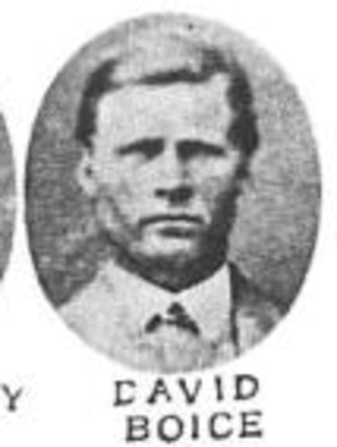 David Boice (1848 - 1884) Profile